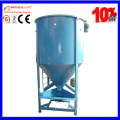 crushed granules blending stainless steel vertical plastic mixing machine working